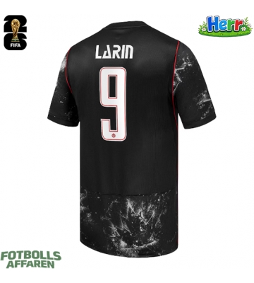 Kanada Cyle Larin #9 Bortatröja VM 2026 Kortärmad
